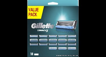 Gillette Mach3 Navulmesjes - 18 Stuks