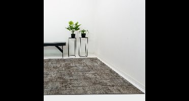 Vloerkleed Xilento Crunch Hunter Grey | 200 x 300 cm