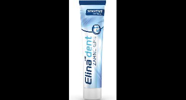 Elina Tandpasta 125ml Sensitive zonder fluoride Pak van 10 Stuck