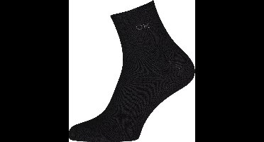 Calvin Klein damessokken Allison (1-pack) - enkelsokken met kristal logo - zwart