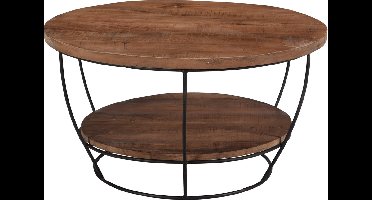 Brix - Salontafel Brix Evan - 65x65x34cm - Mangohout