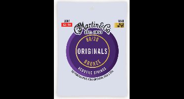 snarenset akoestische gitaar - M140 - 80/20 bronze 12-54 light