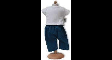 Mamamemo Broek met Wit Shirt 38 - 41 cm