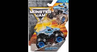 Hot Wheels Monster Jam truck Megalodon - monstertruck 9 cm schaal 1:64
