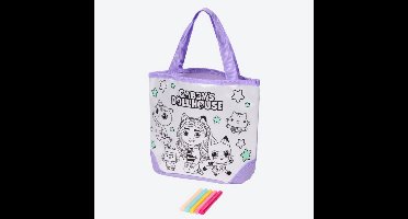 Gabby's Dollhouse Kleur je eigen Tas Paars