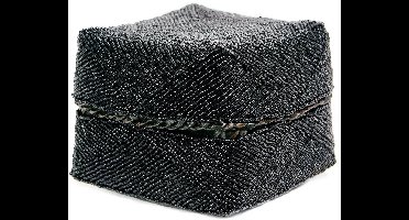 Safaary - The Beaded Basket - Black - L