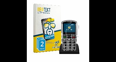 BROTECT - Screenprotector voor Artfone A400 Pro 4G - Folie Beschermfolie transparant 2 Stuks