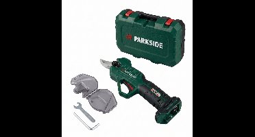 PARKSIDE® Accu-takkenschaar 20 V zonder accu en lader - Snijvermogen: in zacht hout max. 28 mm, in hardhout max. 15 mm - Stationair toerental: ca. 21000 tpm - 1x inbussleutel met kruiskopschroevendraaier, 1x moersleutel, 1x mesbeschermhoes