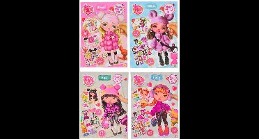 I Am (Iam) - Aankleedpop Magnetisch Winter A5 (Pop 1) - 24252V Emma