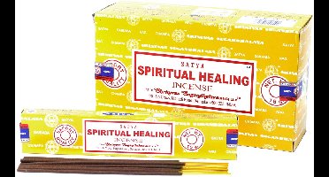 Satya - spiritual healing - wierook - spirituele genezing - doos 12 pakjes van 15 gram