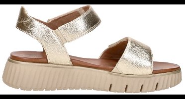 Tamaris Comfort Sandalen goud Leer - Maat 39