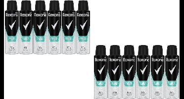 Rexona - Men - Deodorant Spray - Marine Fresh - Antiperspirant 48H - Grootverpakking - 12x 150ml