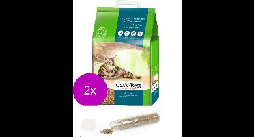 Cat's Best Sensitive - Kattenbakvulling - 2 x 20 l incl catnip
