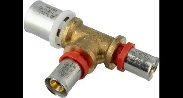 Bonfix Alu-pers verloop T-stuk 25 x 16 x 16 mm 1st.