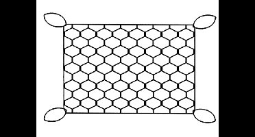 Talamex Tiptolon Opbergnet