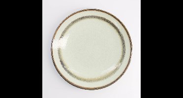 Tokyo Design Studio - Wasabi Rond Bord - Beige - 22,7 x 3,1 cm