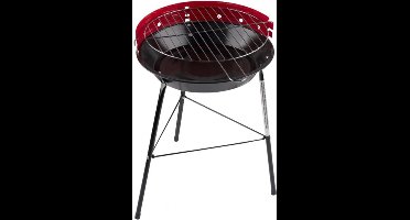 Bbq Collection Houtskoolbarbecue - 33 cm - Rood
