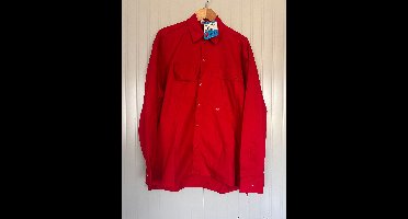 Havep 1569 werkoverhemd rood | Maat M