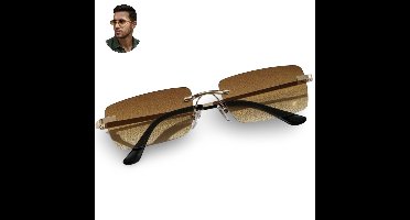 Randloze Zonnebril Ultra-Klein Zonnebrillen Rechthoekig Frame Zonnebril Heren Zonnebril Dames