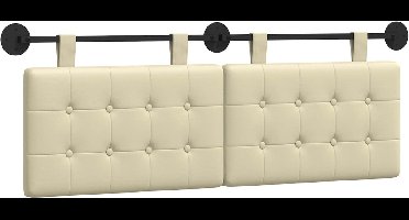 vidaXL - Hangend - hoofdbord - Kunstleer