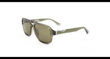 Police SPLL83 Shiny transparent green 56/17/145 MAN Zonnebrillen