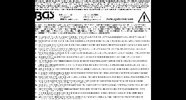 BGS Doppenset zeskant inches diep 11 delig