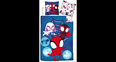 Spidey Dekbedovertrek, Spidey - Eenpersoons - 140 x 200 cm - Polycotton
