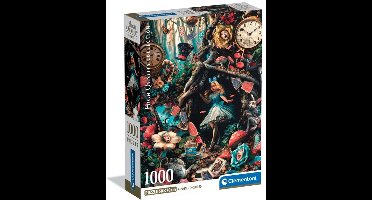 Clementoni - Puzzel - 1000 Stukjes - Een Dag in Wonderland - Puzzel Voor Volwassenen - High Quality Collection