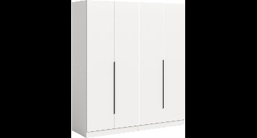 xonox.home Kopenhagen kledingkastcombinatie (B/H/D: 160x180x52 cm) in wit en wit
