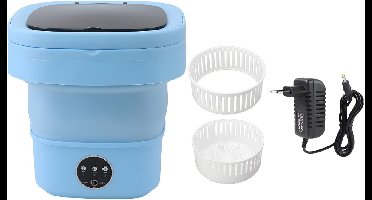 DnA® Mini Wasmachine - Camping Wasmachine - Mini Vaatwasser - Blauw - 36cm x 30cm x 16cm