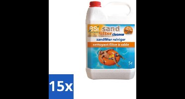 BSI – Sand Filter Cleaner – Reiniger voor Zand- & Diatomeeënfilters – 5 L - Bulkverpakking - 15 stuks
