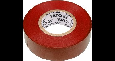 Yato - Elektro-isolatietape - 19mmx20m - Rood - PVC