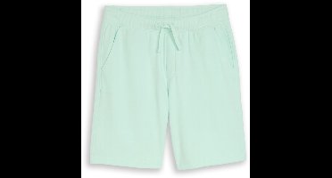 Tom Tailor - Basic sweatshort - Maat 128 - soft sugar green