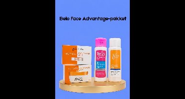 Belo Face Advantage Pack – Complete gezichtsverzorgingsset – Verheldert, Hydrateert & Egaliseert de Huidtint – Vermindert Onvolkomenheden & Geeft een Stralende, Gladde & Gezonde Huid