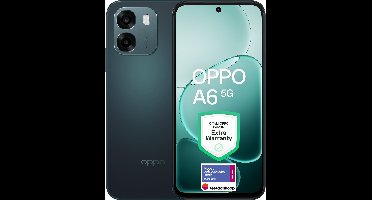 OPPO A6 5G 6+256GB Sapphire Black - Extra Garantie