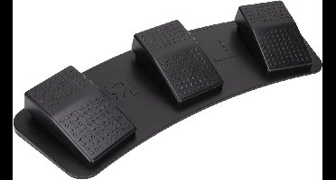 Programmeerbare USB Drievoudige Voetpedaal voor PC, Geschikt voor Linux, OS X en Android, Ideaal voor Muziek en Gaming