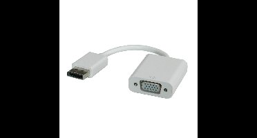 Roline DisplayPort naar VGA adapter - UL gecertificeerd - 0,15 meter