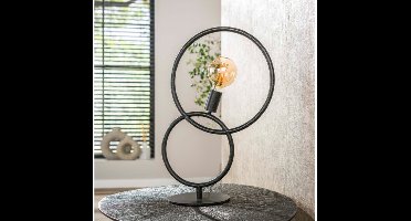 Tafellamp 1L loop - Artic zwart