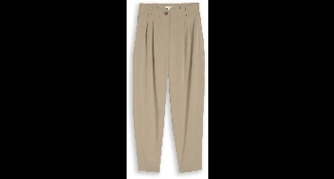 Tom Tailor - Cropped barrel broek - Maat 40/28 - Silver Olive