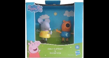 peppa pig Friends Emily Elephant & Freddy Fox
