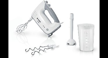 Bosch MFQ36440 Ergomixx - Handmixer - Incl Staafmixervoet - 450W - Wit