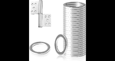 150 Stuks Wasmachines voor Deuren - Diameter 10mm x 15mm x 1.5mm - Standaard Deur Scharnier Wasmachines en Deuraccessoires