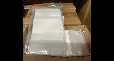 Zak - Sluitgripzak - LDPE - 10x15cm - 50my - transparant - 1000 stuks