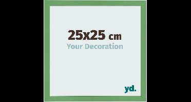 Your Decoration - Fotolijst 25x25 cm - MDF - Groen - Bologna