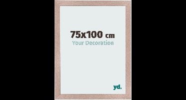 Your Decoration - Fotolijst 75x100 cm - MDF - Oudroze - Bologna
