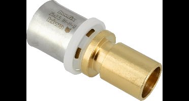 Bonfix Alu-pers insteekverloopkoppeling 25 x Ø22 mm 1st.