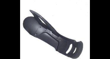 Garde boue AVG pour scooter Piaggio 125 Mp3 Yourban 66700400XND Noir mat 80/B