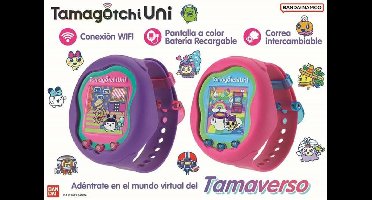 Tamagotchi Uni - Interactief virtueel huisdier - Met polsband - Violet