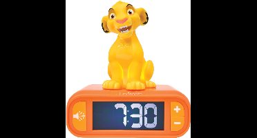 Simba Night Light Wearmklok met geluiden