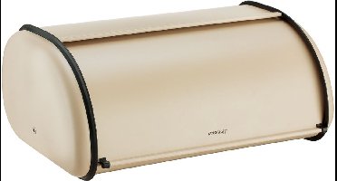 Kinghoff 1866 - Broodtrommel groot - RVS - Creme - Retro - 44 x 27 x 18,5 cm 1e